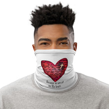 Load image into Gallery viewer, S.O.Z.O&#39;s Original &quot;Heart of God&quot; Design Neck Gaiter