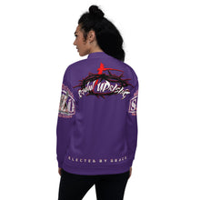 Load image into Gallery viewer, Ladies&#39; Remnant Uprising Bomber Jacket Purple