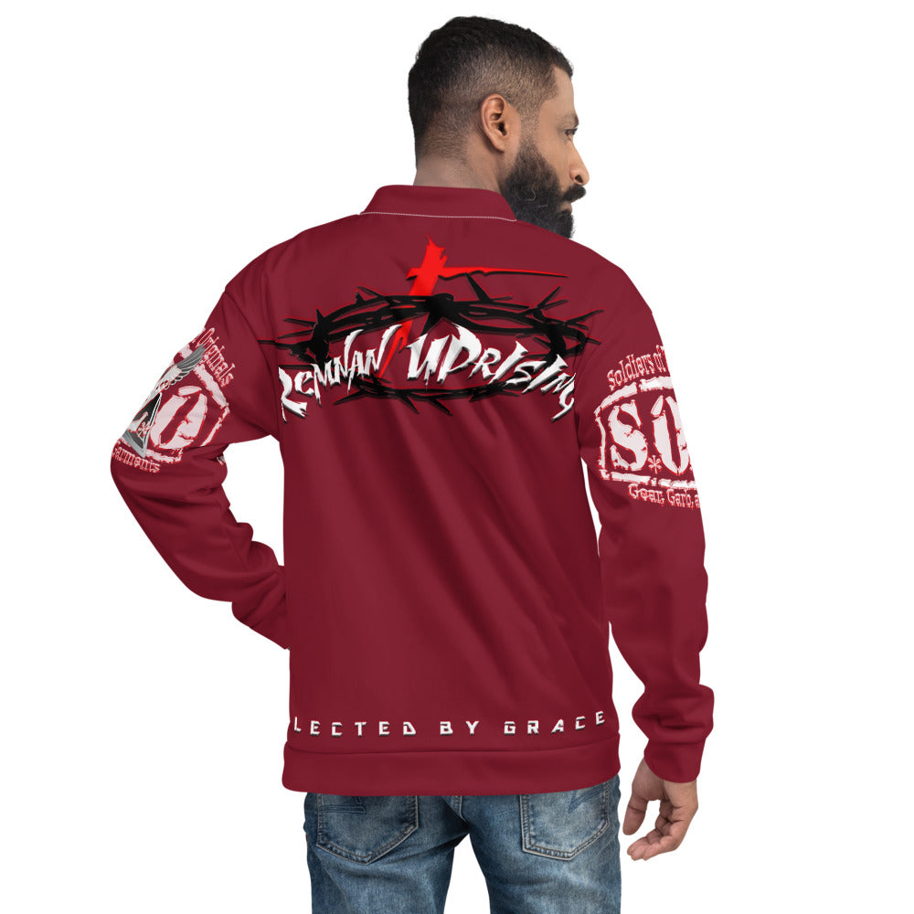 Men's Remnant Uprising Bomber Jacket Red