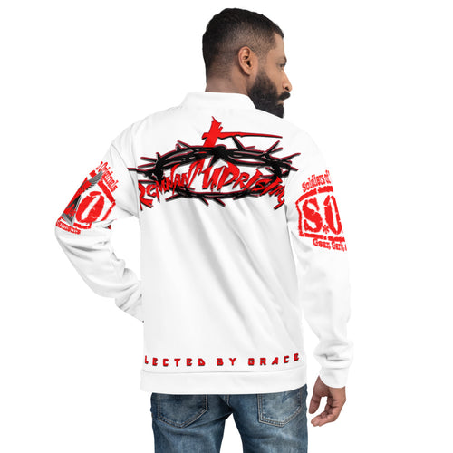 Men's Remnant Uprising Bomber Jacket White