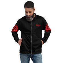 Load image into Gallery viewer, Men&#39;s Remnant Uprising Bomber Jacket Black