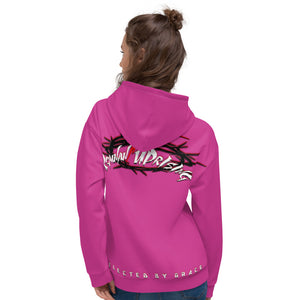 Unisex Remnant Uprising Hoodie Cerise