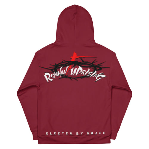 Unisex Remnant Uprising Hoodie Burgundy