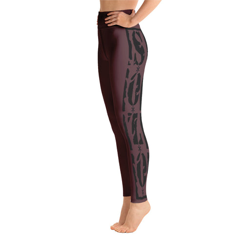 S.O.Z.O.'s Yoga Leggings Cab Sav (See Our Catalog 4 more Solid Colors!)