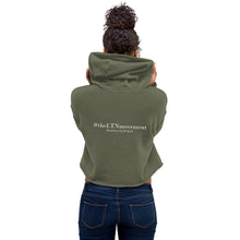 Load image into Gallery viewer, Ladies&#39; LTN Crop Hoodie...it&#39;s a movement!