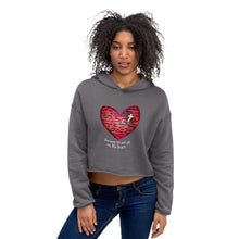 Load image into Gallery viewer, Ladies&#39; LTN Crop Hoodie...it&#39;s a movement!