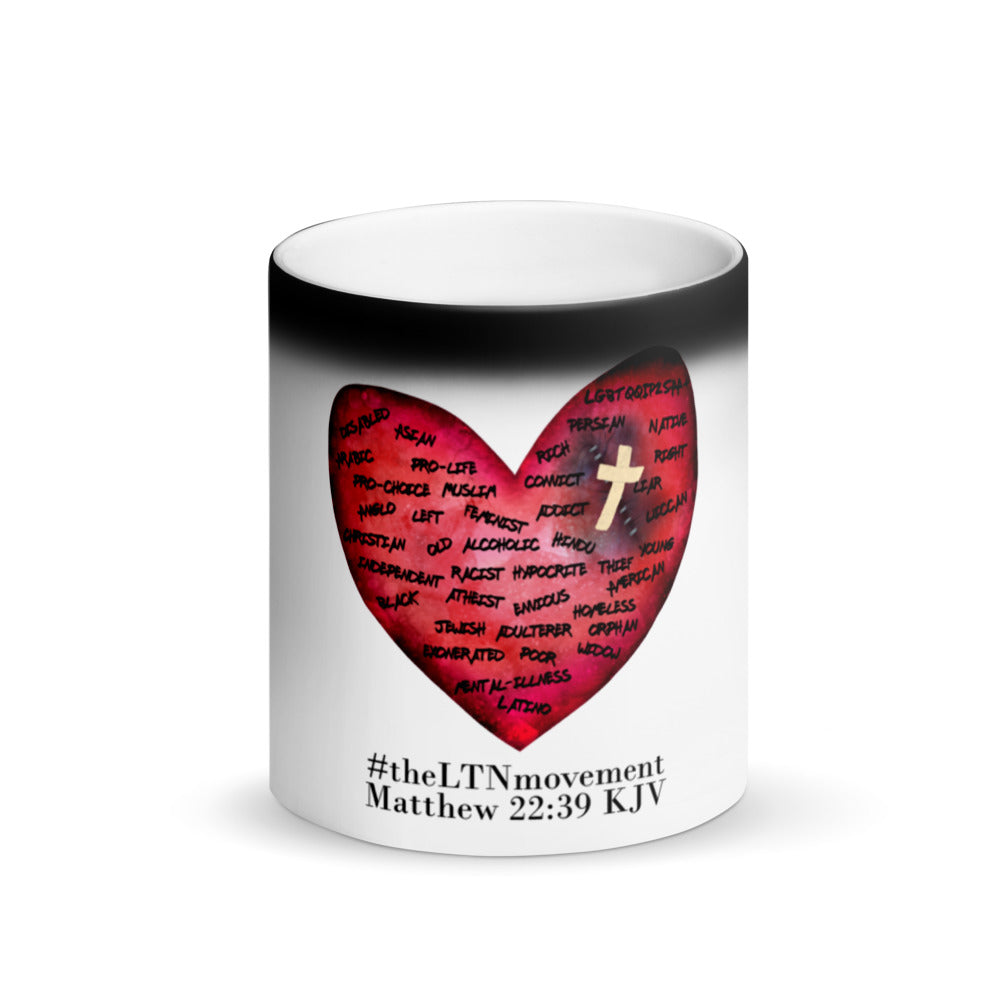 The LTN Movement Matte Black Magic Mug