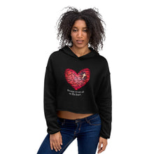 Load image into Gallery viewer, Ladies&#39; LTN Crop Hoodie...it&#39;s a movement!