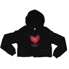 Load image into Gallery viewer, Ladies&#39; LTN Crop Hoodie...it&#39;s a movement!