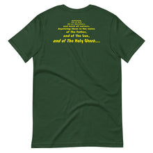 Load image into Gallery viewer, Unisex &quot;Go ye&quot; Graphic T-Shirt...Matthew 28:19 KJV (4 More Colors!)