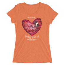 Load image into Gallery viewer, Ladies&#39; &quot;Love Thy Neighbor&quot; Tee...It&#39;s a movement! 11 Colors Available!