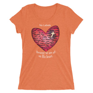 Ladies' "Love Thy Neighbor" Tee...It's a movement! 11 Colors Available!